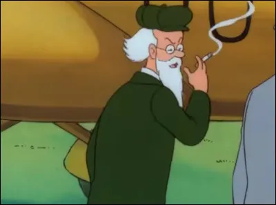 Tintin aperçoit le professeur fumer une cigarette,
étonné il lui dit que c'est la première fois qu'il le voit faire cela. Que lui répond-il  ?