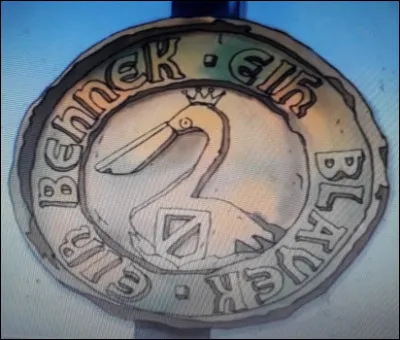 À qui fait allusion cette pièce rare  ?