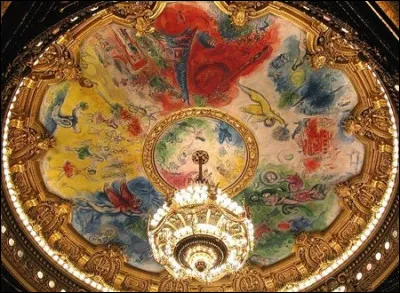 Fr comme "fresque" : quel grand artiste a réalisé les fresques de l'Opéra Garnier à Paris ?