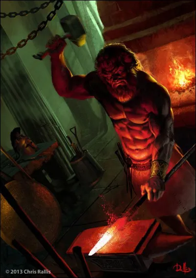 Dieu des forgerons, fils rejeté par sa mère la déesse Héra. Qui est-il ?