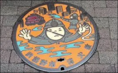 Au Japon, les plaques _________ sont souvent décorées.