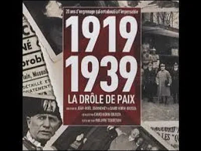 Comment appelle-t-on la période allant de 1919 à 1939 ?