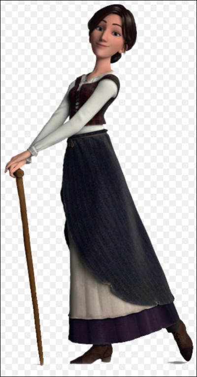 Comment s'appelle la dame qui accueille la fille (le personnage principal) à vivre avec elle pour un moment ?