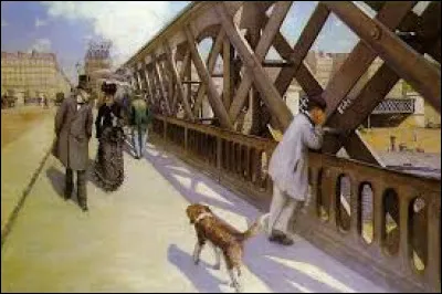 Qui a peint "Le Pont de l'Europe" ?