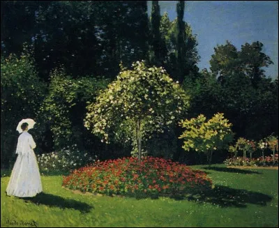 Ce tableau représente Jeanne Marguerite Lecadre au jardin, qui l'a réalisé ?