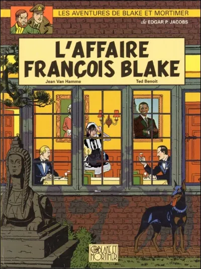 Dans l'album n°13, l'affaire est grave car Blake est accusé d'espionnage ! Mais qu'est-ce qui ne colle pas sur cette couverture ?