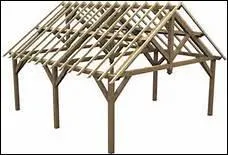 Le double appentis est une habitation temporaire pour :