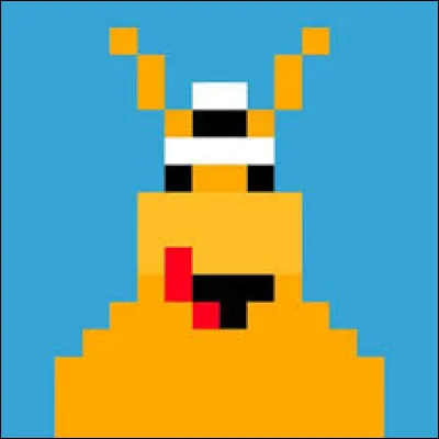 On complique un peu en passant en mode "pixel" !
Pour quoi cette ancienne mascotte faisait-elle de la pub ?