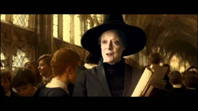 Qui est l'actrice de Minerva McGonagall