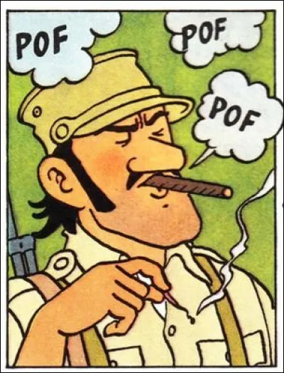 Dans quelle bande dessinée rencontre-t-on le général Alcazar ?