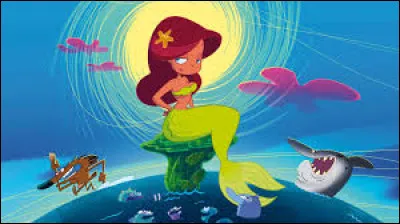 Dans quel dessin animé une hyène et un requin se bagarrent-ils pour la sirène Marina ?