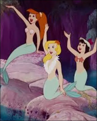 Dans quel long-métrage d'animation Disney peut-on voir ces sirènes ?