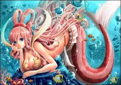 Dans quel manga croise-t-on Shirahoshi, la princesse sirène, fille de Neptune et Otohime ?