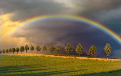 Combien de couleurs a un arc-en-ciel ?