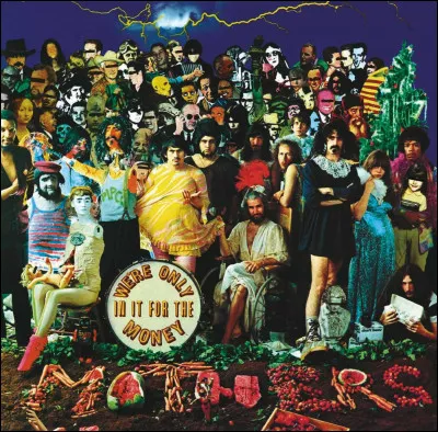 "We're only in it for the money" (1968) est une satire virulente sur l'Amérique des années hippies et en même temps une pique sur les profits du monde du rock de la fin des années 1960. La pochette se moque de quel album célèbre ?