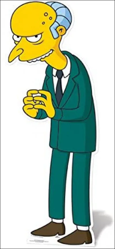 Comment se nomme le patron d'Homer ?