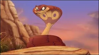 Comment s'appelle le serpent avec Scar ?
