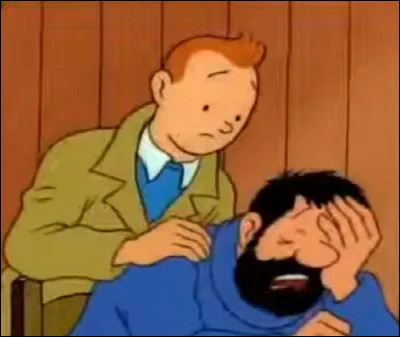 Pourquoi le capitaine fond-il en larmes ?