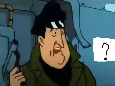 Quel objet contondant Alan reçoit-il dans l'il ?