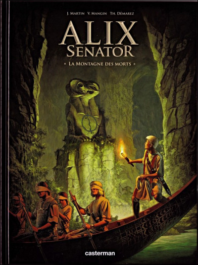 Pour le 6e tome d'Alix Senator, nous retournons en Égypte dans "La Montagne des Morts". Retrouvez l'anomalie glissée sur la couverture...