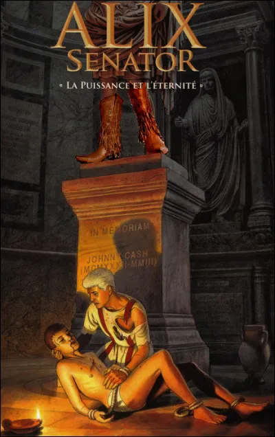 "Le Pouvoir et l'Éternité", le titre tragique de ce 7e album laisse présager du pire... Mais qu'aperçoit-on sur la couverture ?