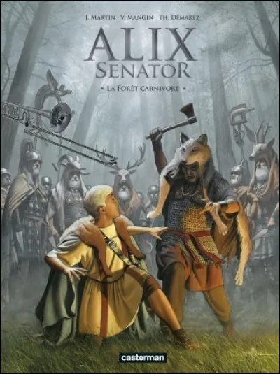 Pour ce 10e album, "La Forêt Carnivore", Alix retourne en Gaule : mais qu'y a-t-il de nouveau sous le pâle soleil ?
