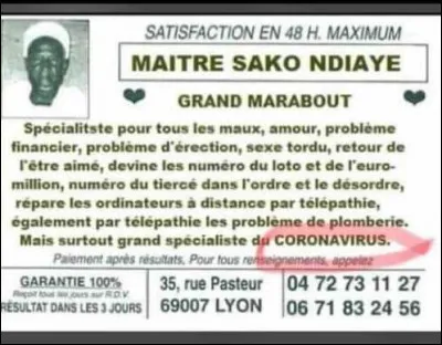 Si vous trouvez son nom, vous serez enchanté, sinon vous risquez de vous faire appeler Arthur !