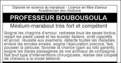 Bougez le nez, c'est la rançon du succès, et ainsi vous trouverez le prénom de cette sorcière !