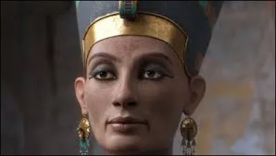 Quelle grande épouse royale dont le nom signifie "La belle est venue" est représentée sur cette photo ?