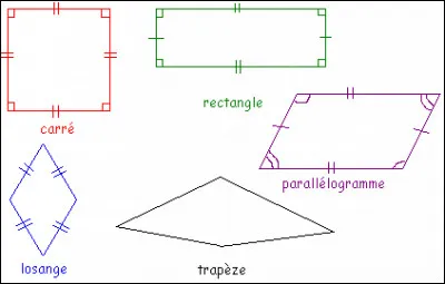 Dans quel quadrilatère peut-on être sûr que les diagonales sont égales ?