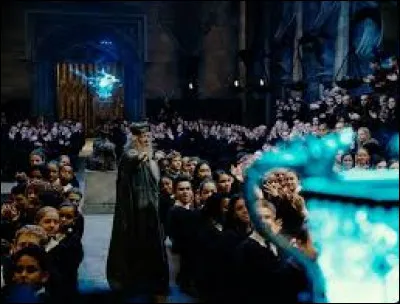Après le dîner, Dumbledore annonce que, cette année, le Tournoi des 3 Sorciers a lieu à Poudlard et tu as l'âge requis pour mettre ton nom dans la Coupe de feu. Vas-tu tenter de t'inscrire ?