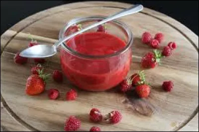 Coul...comme "coulis" : sur quel dessert glac&eacute; est-il traditionnel d'ajouter un coulis de framboise ?