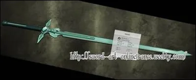 Quel est le nom de cette épée ?