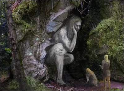 Quel est le nom de la jötunn, en réalité Loki, qui ne pleura pas la mort d'un fils d'Odin ?