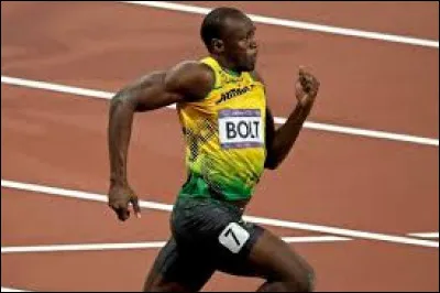 Quelle est la nationalité d'Usain Bolt, recordman du monde du 100 m en 9'58 ?