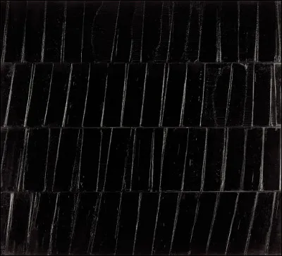 Et on finit avec un monochrome, qui en est l'auteur ?