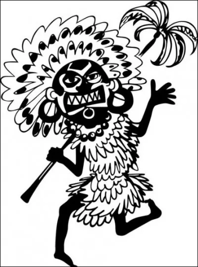 De quoi se nourrit principalement le Maskilili, une créature légendaire créole du folklore guyanais ?