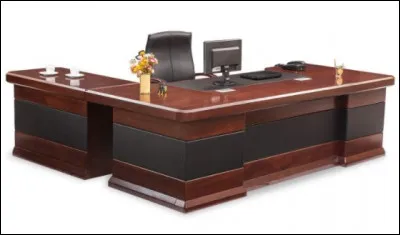 Direction ensuite mon bureau. Ceci est un bureau...