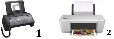 Ma secrétaire a les mêmes mais aux dimensions plus conséquentes. Lequel est le fax ?