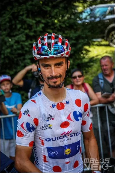 Qui est le porteur du maillot à pois sur le Tour de France ?