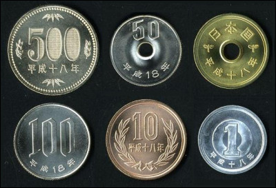 Comment s'appelle la monnaie, au Japon ?