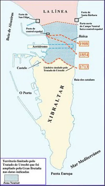 On approche des extrêmes ! Espagne - Royaume-Uni sur 1,2 km : à quel pays appartient Gibraltar ?