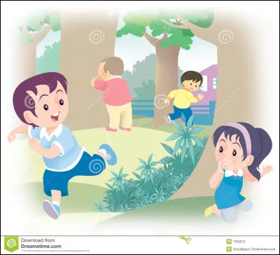 On peut aussi jouer à cache-cache !