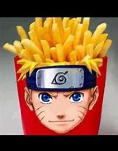 Les cheveux de Naruto sont remplacés par des...
