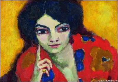 Le peintre néerlandais, artiste d'avant-garde puis peintre mondain, auteur en 1910 de ce tableau "le doigt sur la joue", c'est ... Van Dongen.