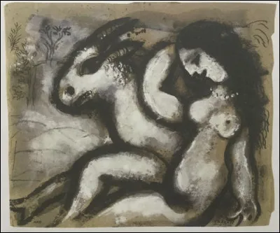 Qui a peint "La Belle et le cheval" ?