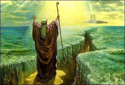 Théologie - Quelle étendue d'eau fait face à Moïse ?