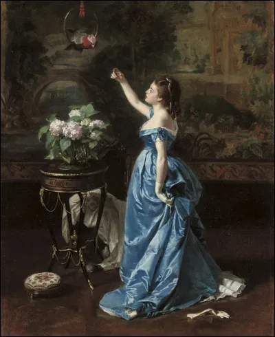 "Jeune fille au perroquet" est un tableau de quel peintre ?