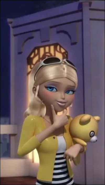 Comment s'appelle la peluche de Chloé ?