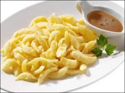 Pour finir, voici des p&acirc;tes typiquement alsaciennes. Comment s'appellent-elles ?